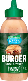 Hidden Valley The Original Ranch Burger Secret Sauce, 12 Fluid Ounce Squeezable Bottle (Package May Vary)