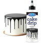 Satin Ice Cake Drip, Black, 8.8 Ounce, Ideal for Drizzling and Decorating Cakes