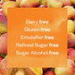 Floura Mango Cardamom Fruit-Forward Fiber Bars- High Fiber, Vegan, Gluten & Dairy Free, Low Calorie Healthy Snack Bars with Upcy