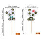 Rssta i Panda Cupcake Toppers - 36 Pack, Paper, 2.8x4.8 inches, Design 4, Cute Baby Panda Decorations for Parties
