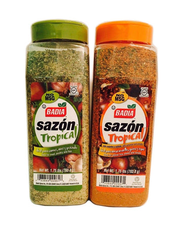 Badia Combo Pack Sazon Tropical All Purpose Seasoning 1.75 Lbs Each, Pack Of 2
