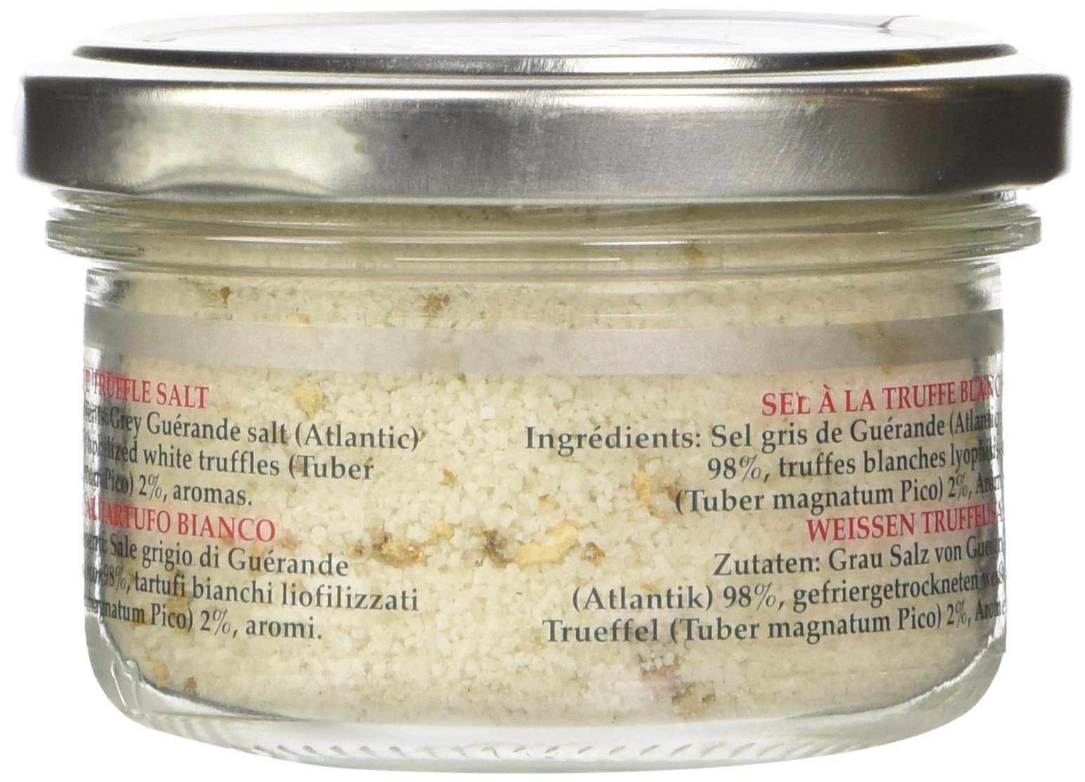 Urbani Truffles, White Truffle Salt Seasoning - Gu  rande black Sea Salt Infused with Real Truffle for Exceptional Flavor Enhanc