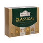 Ahmad Tea Black Tea, Classic Selection Pack Teabags, 60 Foil Teabags - Caffeinated, Decaffeinated, & Sugar-Free