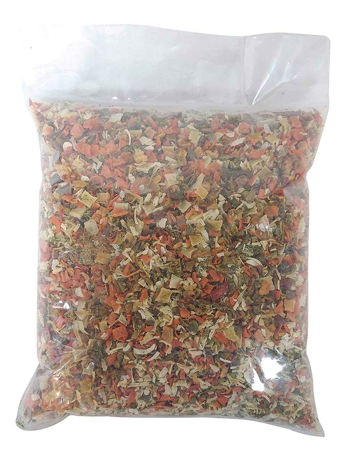 NatureJam Vegetable Soup Blend - Dried Dehydrated Vegetable Flakes, 5 Pound Pack