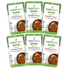 Food Earth Indian Simmer Sauce - Vindaloo Curry - Organic, Vegan, Gluten-Free, GMO-Free - Microwavable Cooking Sauce - 12 Pouche