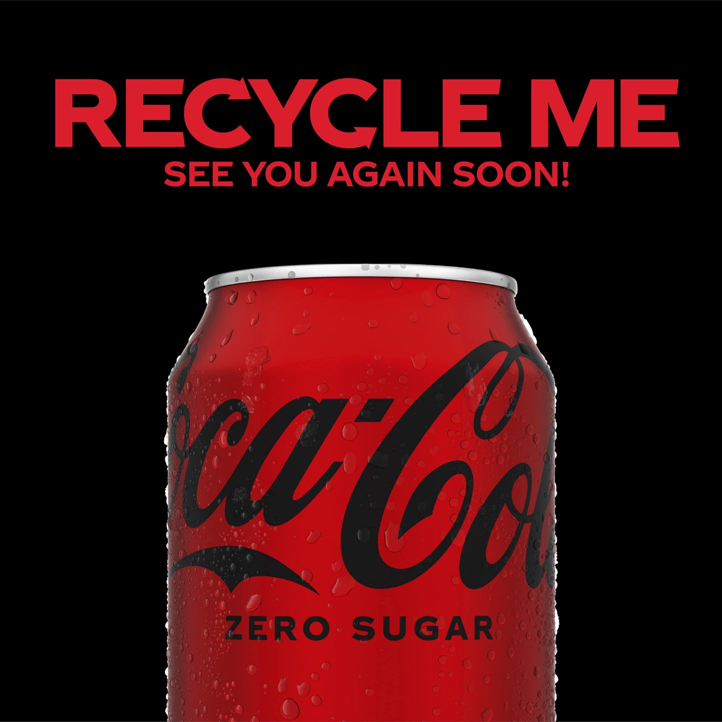 Coke Zero Coca-Cola Zero Sugar Soda, 12 fl oz Cans, 12 Pack - Rich Brown, Model 049000042559