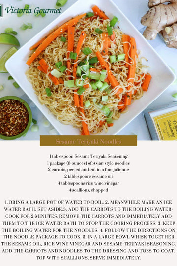 Sesame Teriyaki- Great For Stir-Fry, Noodles, Rice, Pho And More. (5.1 Oz Jar - Set Of 2)