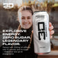 3D Energy Drink - Sugar Free  200mg Caffeine  Pre Workout  Taurine  L-Carnitine  Lightly Carbonated  16oz Cans  12 Pack - Strawberry Lemonade