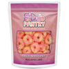 Freeze Dried Peach Rings Candy - Crunchy & Sweet, Large 7 Oz Resealable Bag For Freshness, Gift & Snack - Large Bag Freeze-Dried