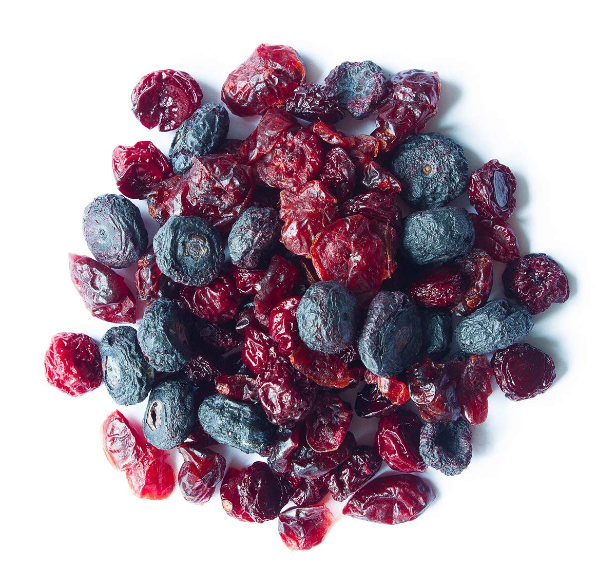 Organic Mixed Berries, 1 Pound - Non-GMO Dried Blueberries, Cranberries, and Tart Cherries, Kosher, Lightly Sweetened, Unsulfure