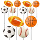Fruidles Super Sports Ball Candy - 24-Pack Variety of Basketball, Football, Soccer, Baseball, Individually Wrapped