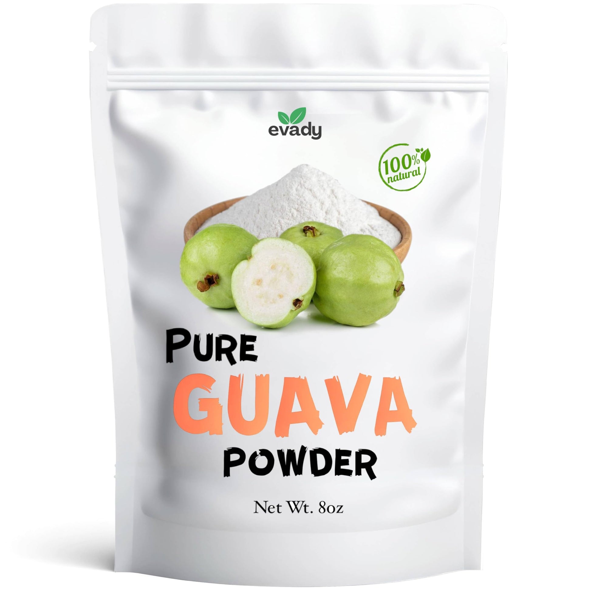 Guava Powder 8 oz, Pure Pulp Powder, for Drinks, Baked Goods, Desserts, Rich in Vitamin C