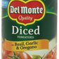 Del Monte Diced Tomatoes Basil, Garlic and Oregano, 14.5-Ounce (Pack of 8)