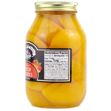 Amish Wedding Spiced Peach Halves 32oz