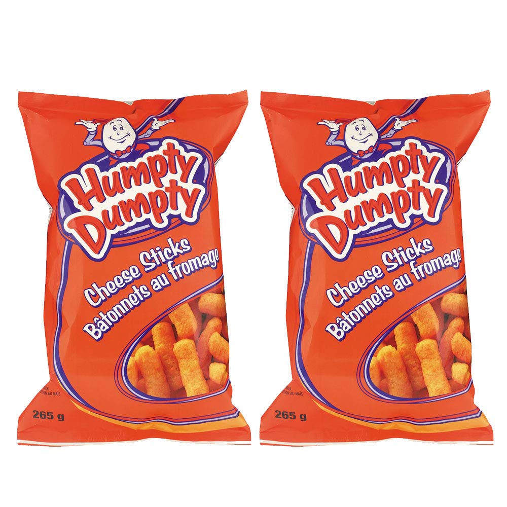 Old Dutch Humpty Dumpty Cheese Sticks, 265g/9.3oz., Pack of 2, {Imported from Canada}