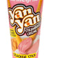 Meiji Yan Yan Dipping Sticks, Strawberry Crème - 2 Oz, Pack Of 10 - Cracker Sticks With Fun Animals Phrases