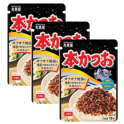Bonito 0.7oz 3pcs Japanese Sprinkled Over Rice Ninjapo