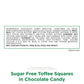 RUSSELL STOVER Sugar Free Toffee Squares in Chocolate Candy, 2 oz. bag (Pack of 10)