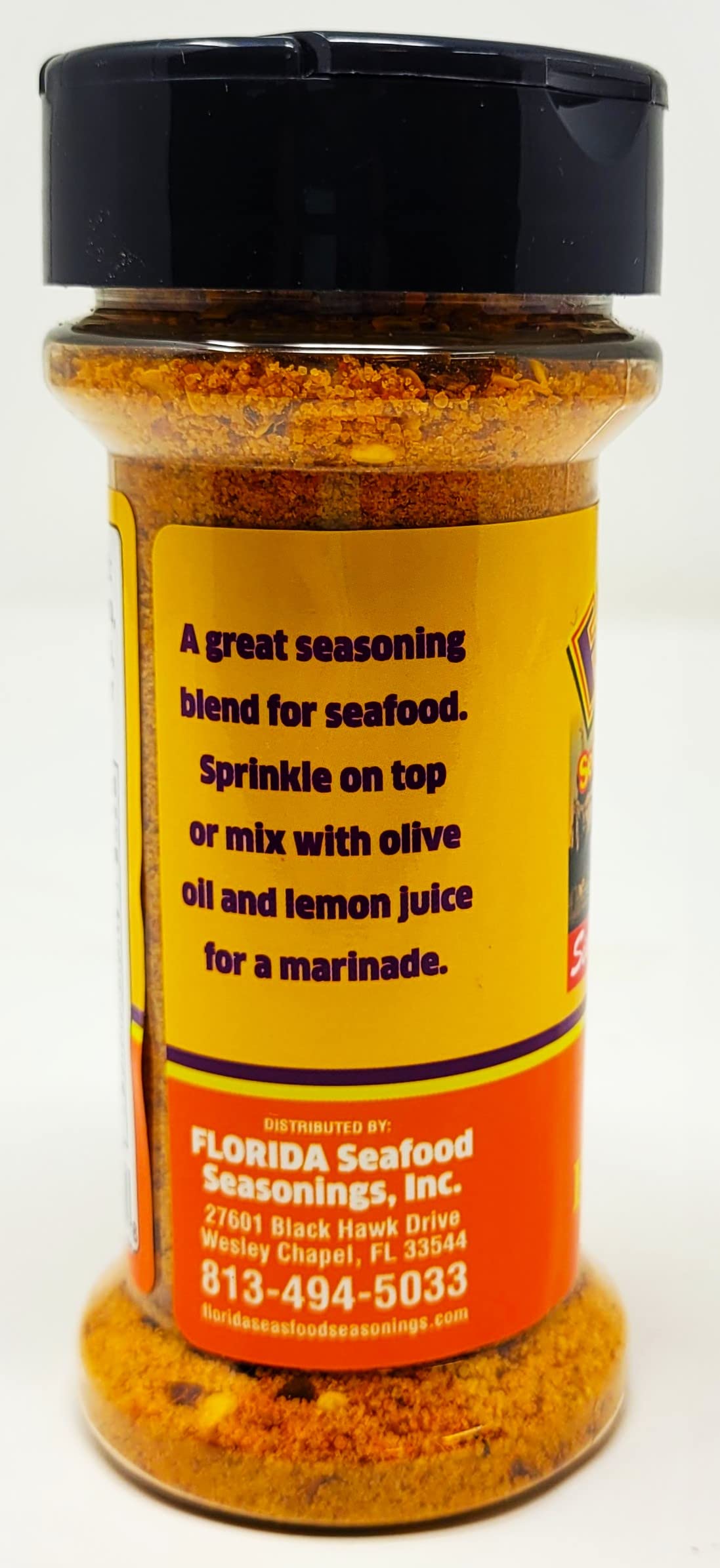 Florida Seafood Seasonings Gourmet Orange Hanero Rub 5Oz Simply The Best