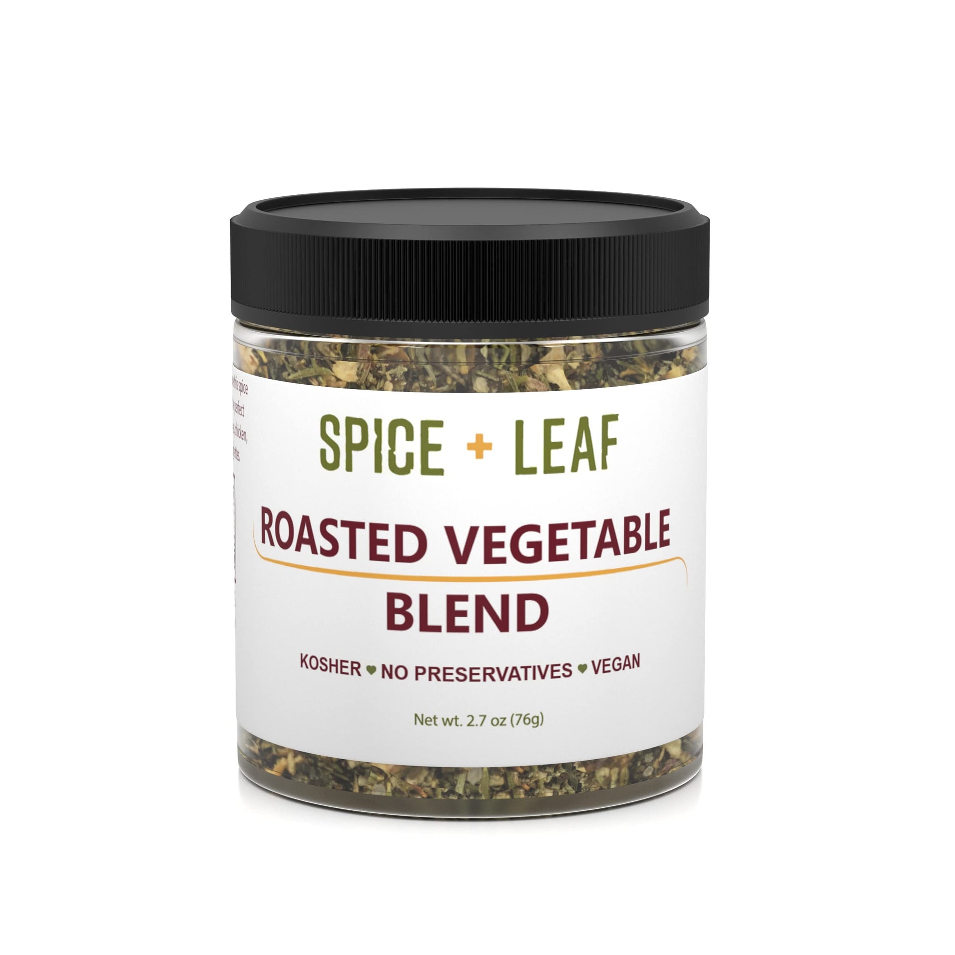 Premium Roasted Vegetable Blend by Spice + Leaf - Vegan Kosher and No Preservatives Spice Blend Used to Make Roasted Vegetables,