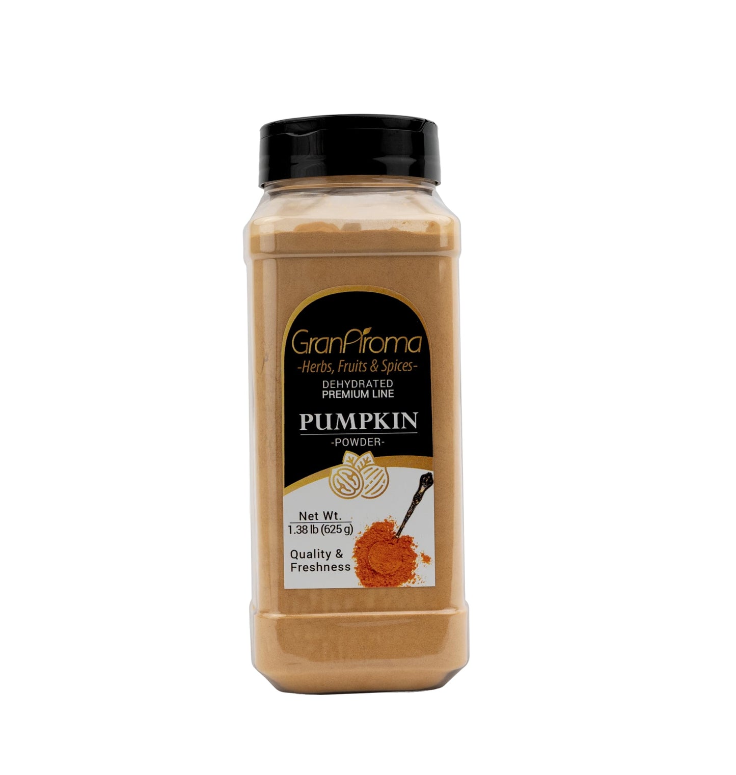 GranAroma Pumpkin Powder, Delicious Baking & Food Additive, Superfood, Pure Pumpkin (1.38 Pound)