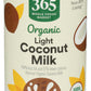 365 by Whole Foods Market, Organic Light Coconut Milk, 13.5 Ounce