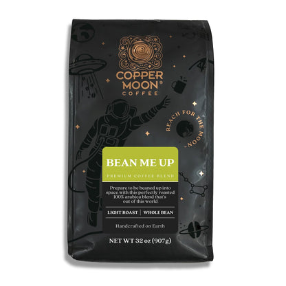 Copper Moon Light Roast Whole Bean Coffee, Bean me Up, 2 Lb