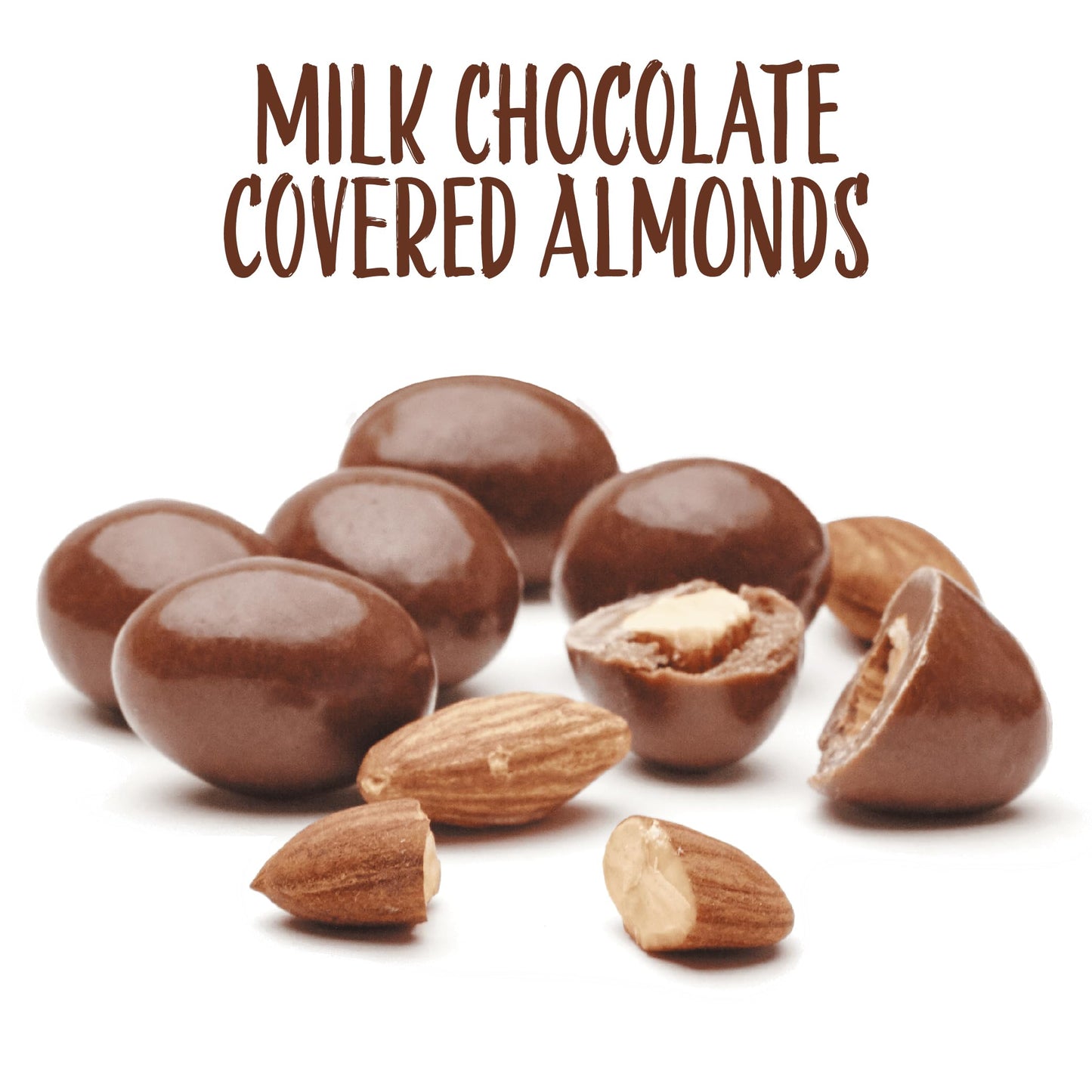 SUNNY ISLAND Milk Chocolate Covered Almonds 2-Pound Bag Classic Delight