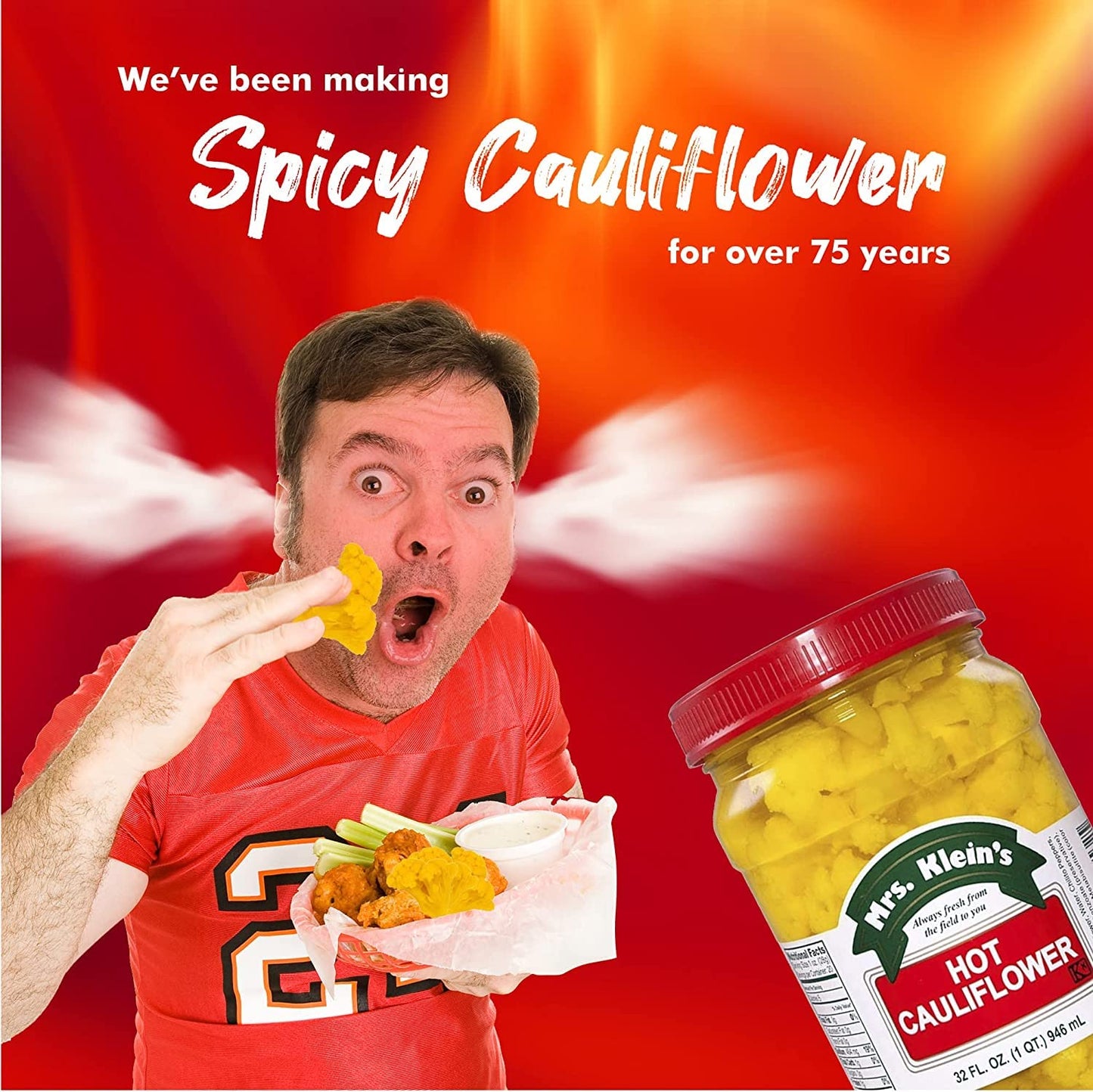 Hot Cauliflower Bites-1 Gallon