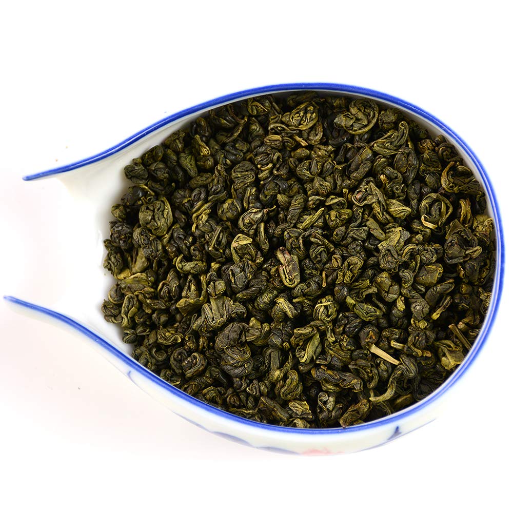 Tian Hu Shan Premium Loose Leaf Green Tea - 8 Ounce Tin Box