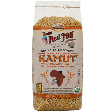 Bob'S Red Mill, Organic Whole Grain Kamut, 24 Oz Pack Of 2