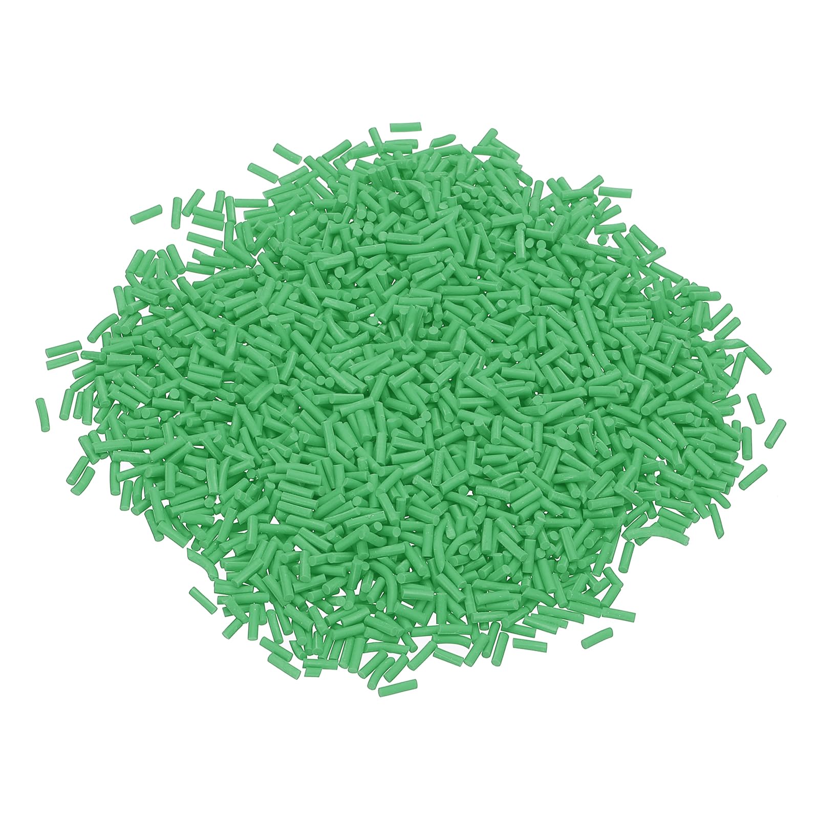 PATIKIL Faux Sprinkles Clay Sugar Granules for Nail Art & Crafts, Small, Green