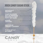 Candy Envy - Easter Rock Candy Sugar Sticks - 10 Individually Wrapped Treats - Pastel Colors