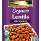 Westbrae Foods Lentil Beans Fat Free (12X15 Oz)