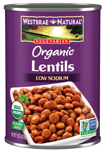 Westbrae Foods Lentil Beans Fat Free (12X15 Oz)