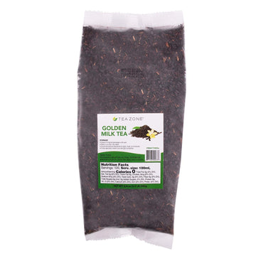 Tea Zone 8.5 Oz Golden Milk Tea, 25 Count