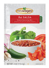 Mrs. Wages Hot Salsa Canning Mix, Easy-To-Use, Simple Homemade Salsa, Hot Spice Flavoring, Enhance Your Tomatoes, 4 oz Packet (V