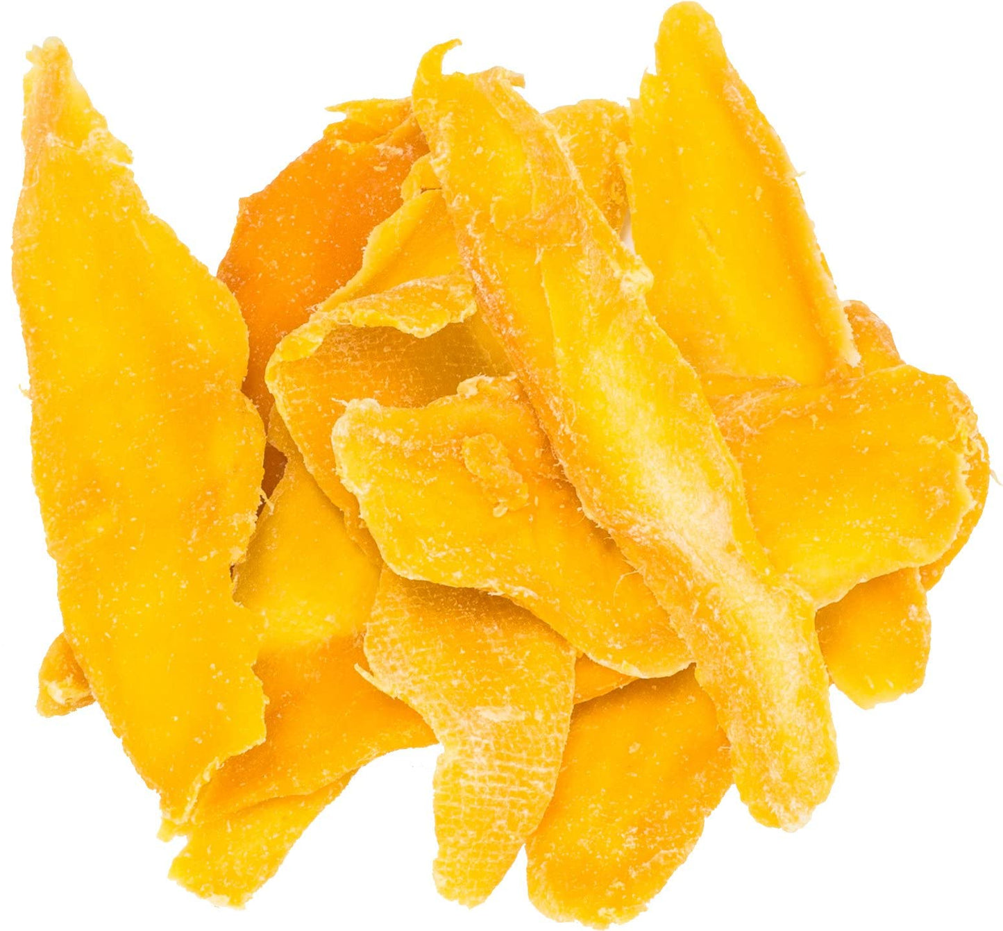 Paradise Green Dried Mango 28 Ounce Sweet Dehydrated Thai Mangoes Sun Dried In Nature (8 Bags X 3.5 Ounce) (1 Pack)