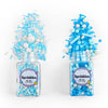 Edible Blue Sprinkles For Cake Decorating, Snowflake Sprinkles, Edible Stars, Sprinkle Mix For Cupcake Toppers, Ice Cream Toppin