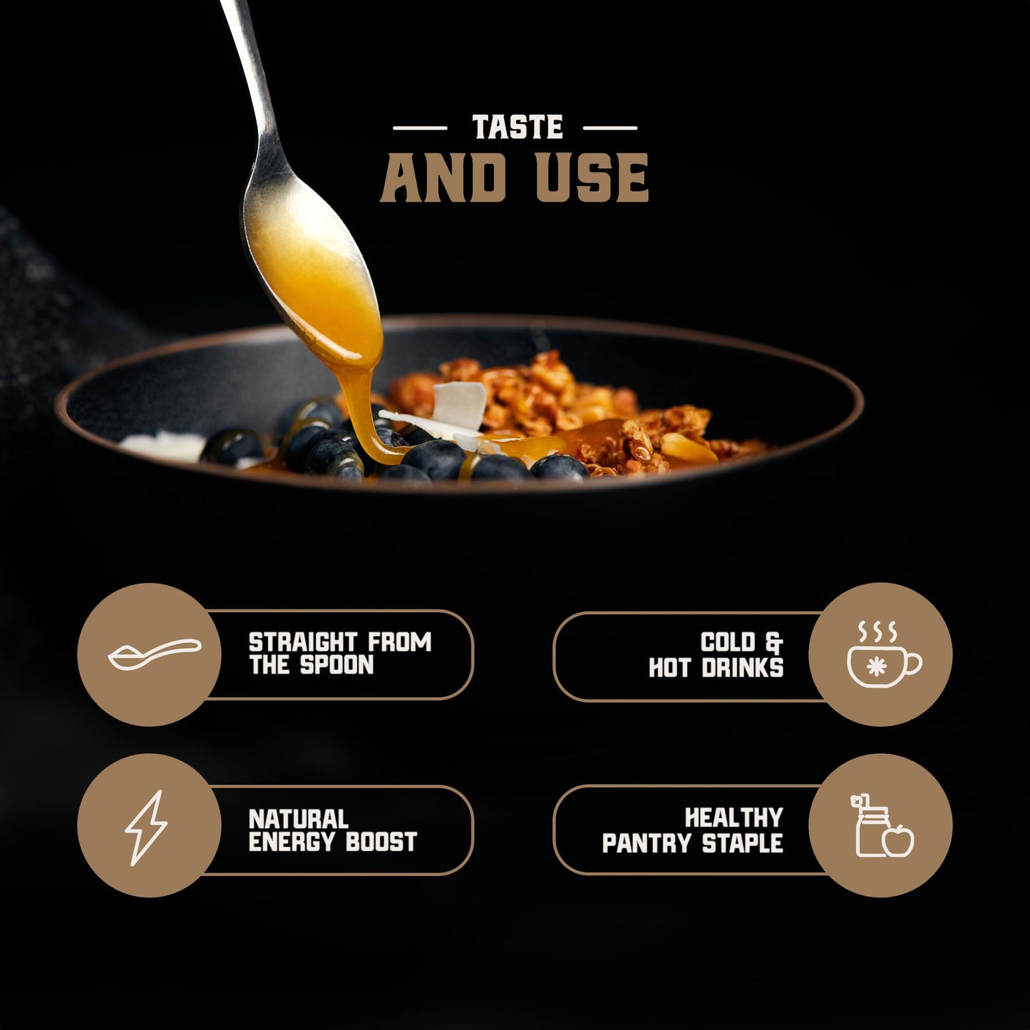 Gold Fern Honey - Raw New Zealand Manuka Honey | 8.8Oz Mgo 200+ | Pure, Natural, Unpasteurized, And Unfiltered Superfood Honey,