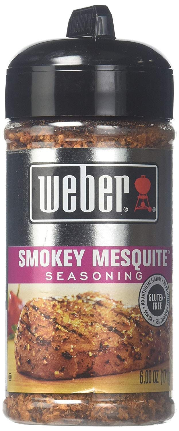 Weber Smokey Mesquite Seasoning, 6 Ounce, Model 835, Pack of 1