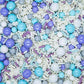 Frozen Sprinkles For Cake Decorating - Blue And White Sprinkles For Frozen Cake Decorations With Edible Snowflake Sprinkles, Jim