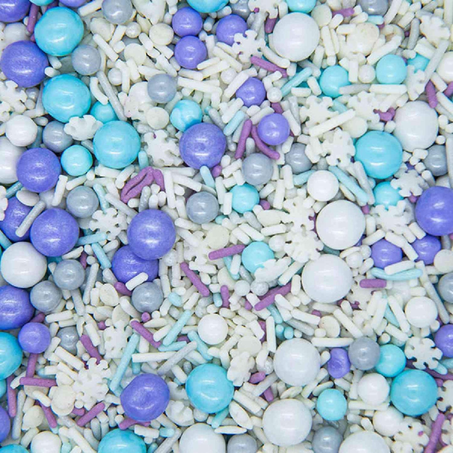 Frozen Sprinkles For Cake Decorating - Blue And White Sprinkles For Frozen Cake Decorations With Edible Snowflake Sprinkles, Jim
