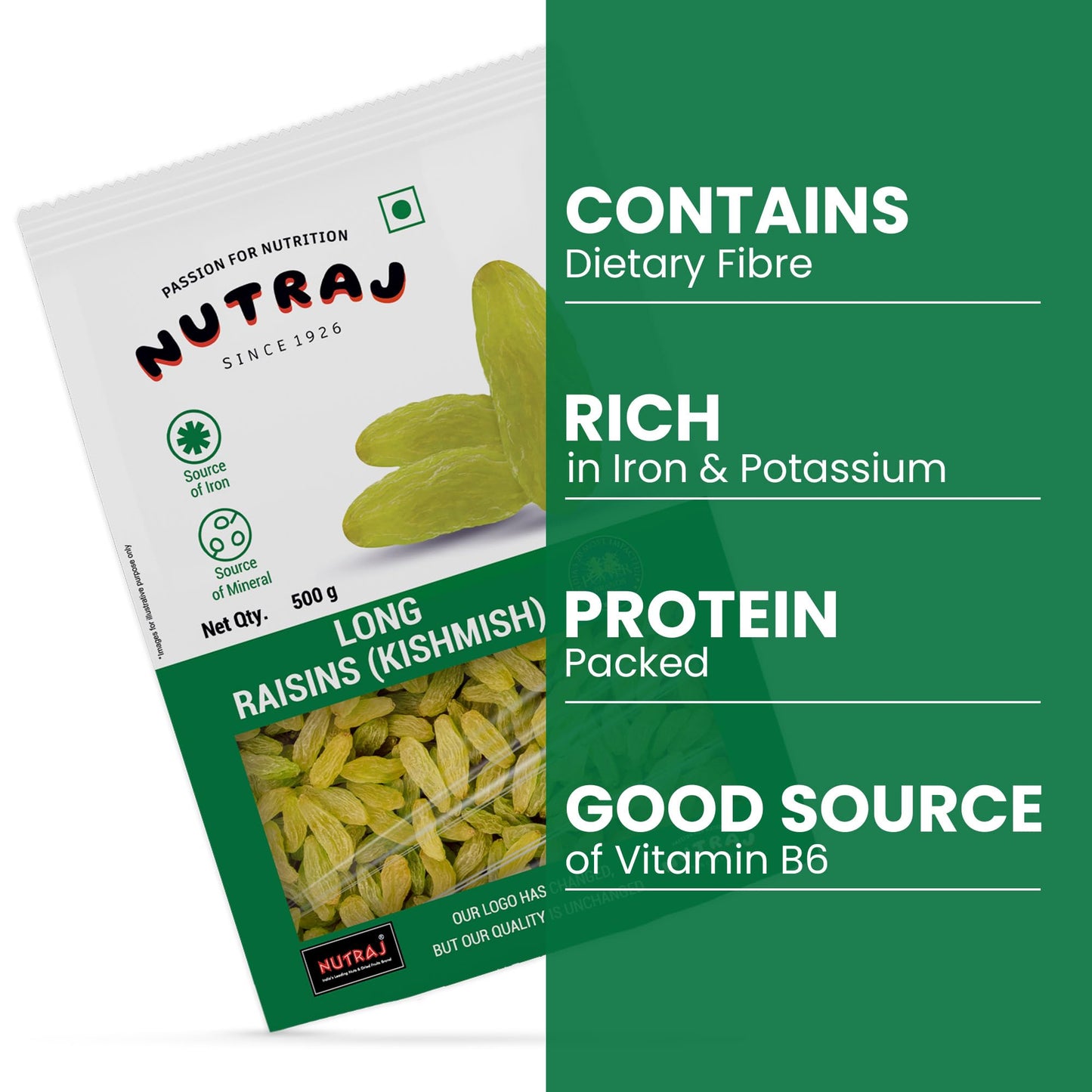 Super Raisin 500 Gm (17.63 Oz) (Long)