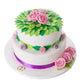 Bakerpan Premium Rolled Pink Fondant For Cake Decorating - 1 Pound, Vanilla Flavor