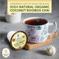 Coconut Rooibos Chai Tea Pods For Keurig - Organic Ginger Tea, Rooibos, Cinnamon, Cardamom, Coconut & Chai By Teavity (12 Tea Po