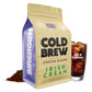 Birch Glen Roasters Irish Cream Cold Brew Coffee, Coarse Ground Colombian Beans, 16 oz Resealable Bag, 1 lb