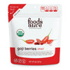 Foods Alive Organic Goji Berries, Baked Goods, Oatmeal & More - Vitamin A, Antioxidants, Fiber - Wolfberries, Non-GMO, Plant Bas