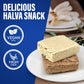 Assorted Sesame Halva Snacks Vanilla And Marble Flavors - Delicious Sweet Israeli Snacks Sesame Treat Bars Assortment For Melt-I