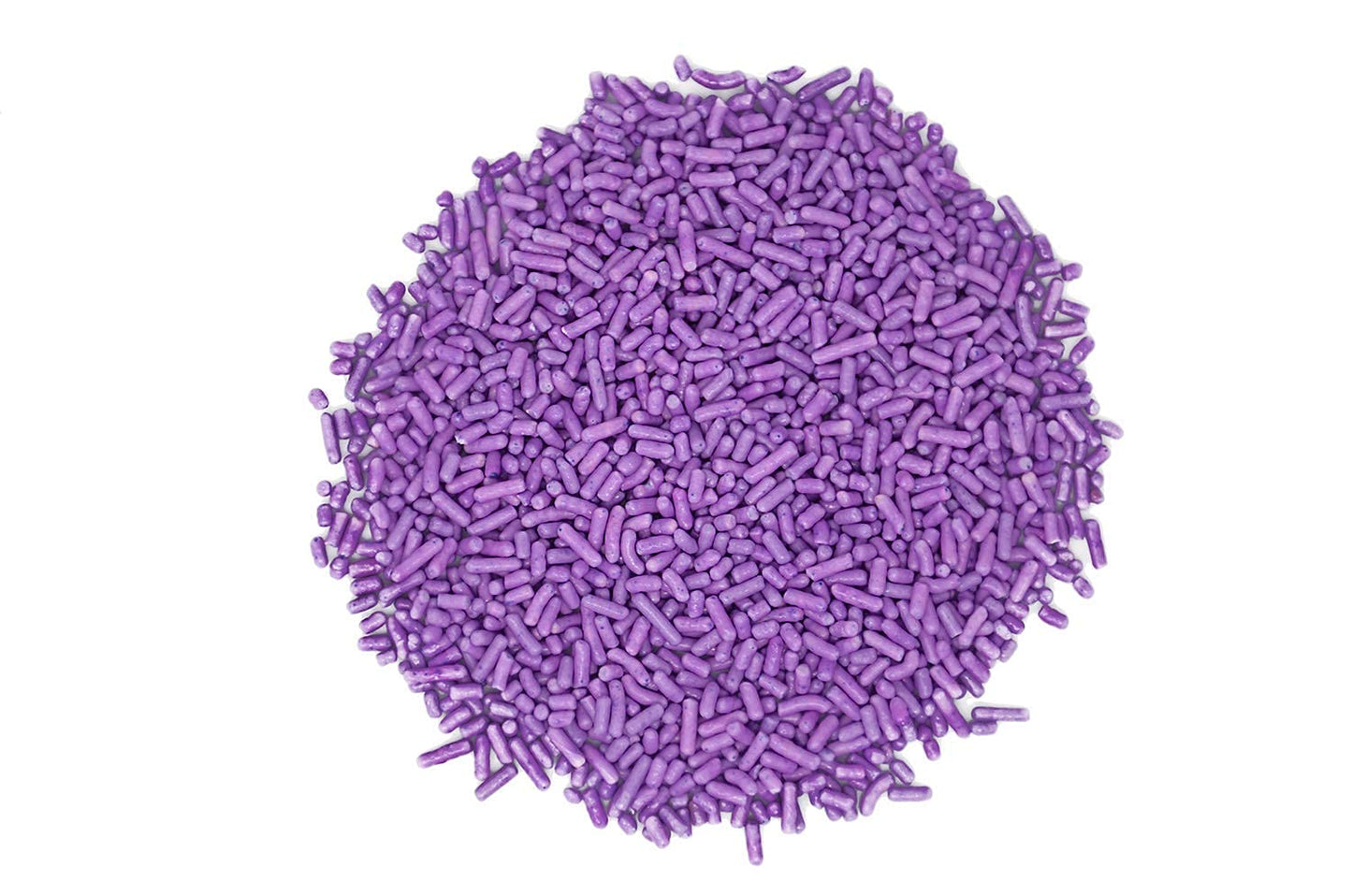 Mystic Sprinkles Solid Color Jimmy Sprinkles (Lovely Lavender Jimmies 3Oz)